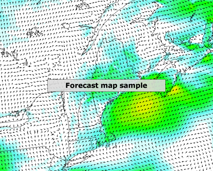 forecast map