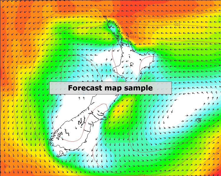 forecast map