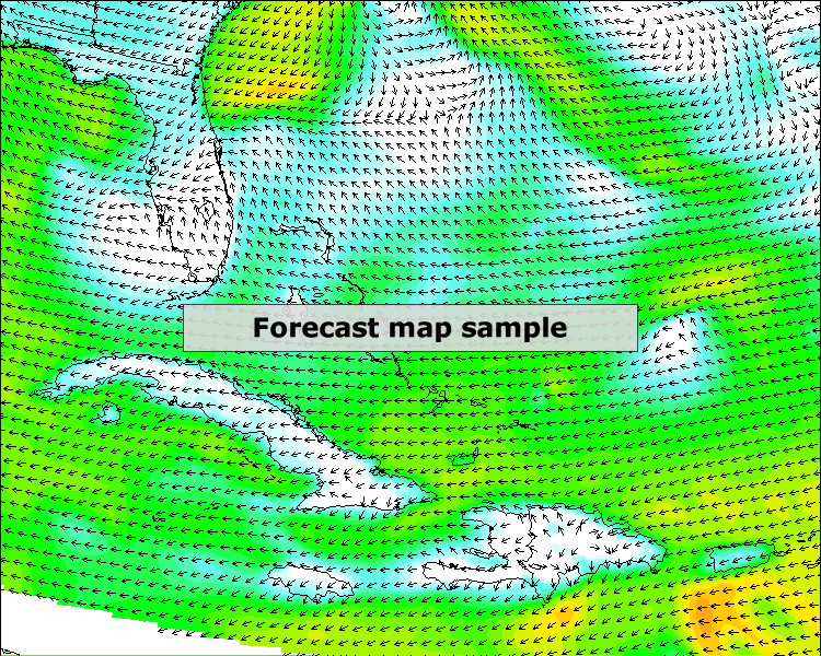 forecast map