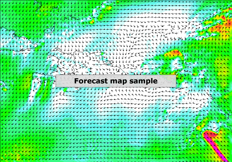 forecast map