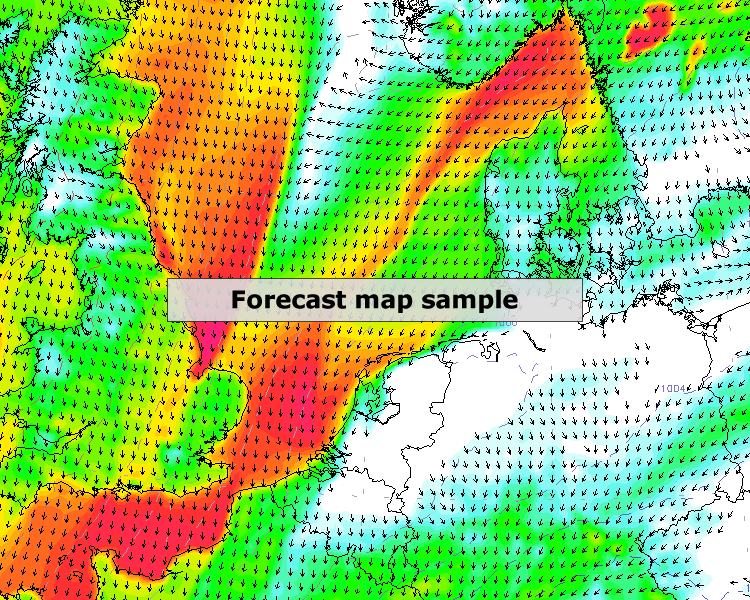 forecast map